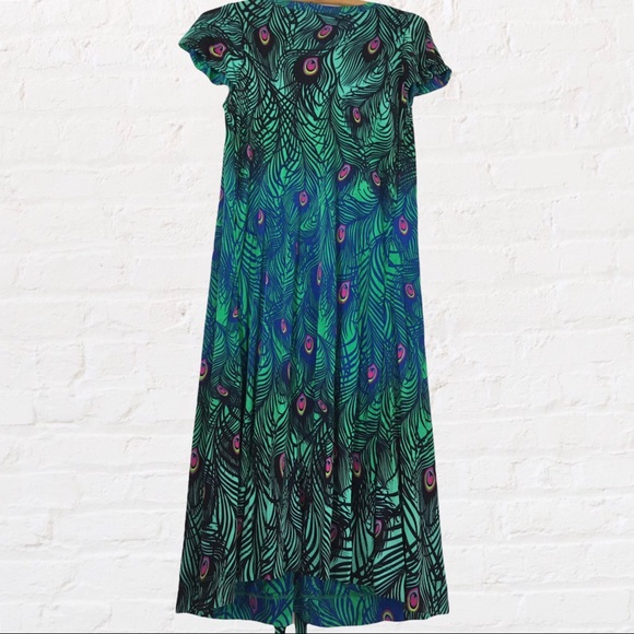 Matthew Williamson for H&M 2009 Capsule Collection Peacock Wrap Dress - Picture 2 of 4